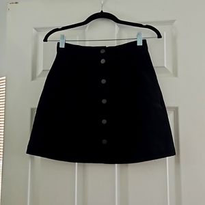 Uniqlo,  black skirt, size 0